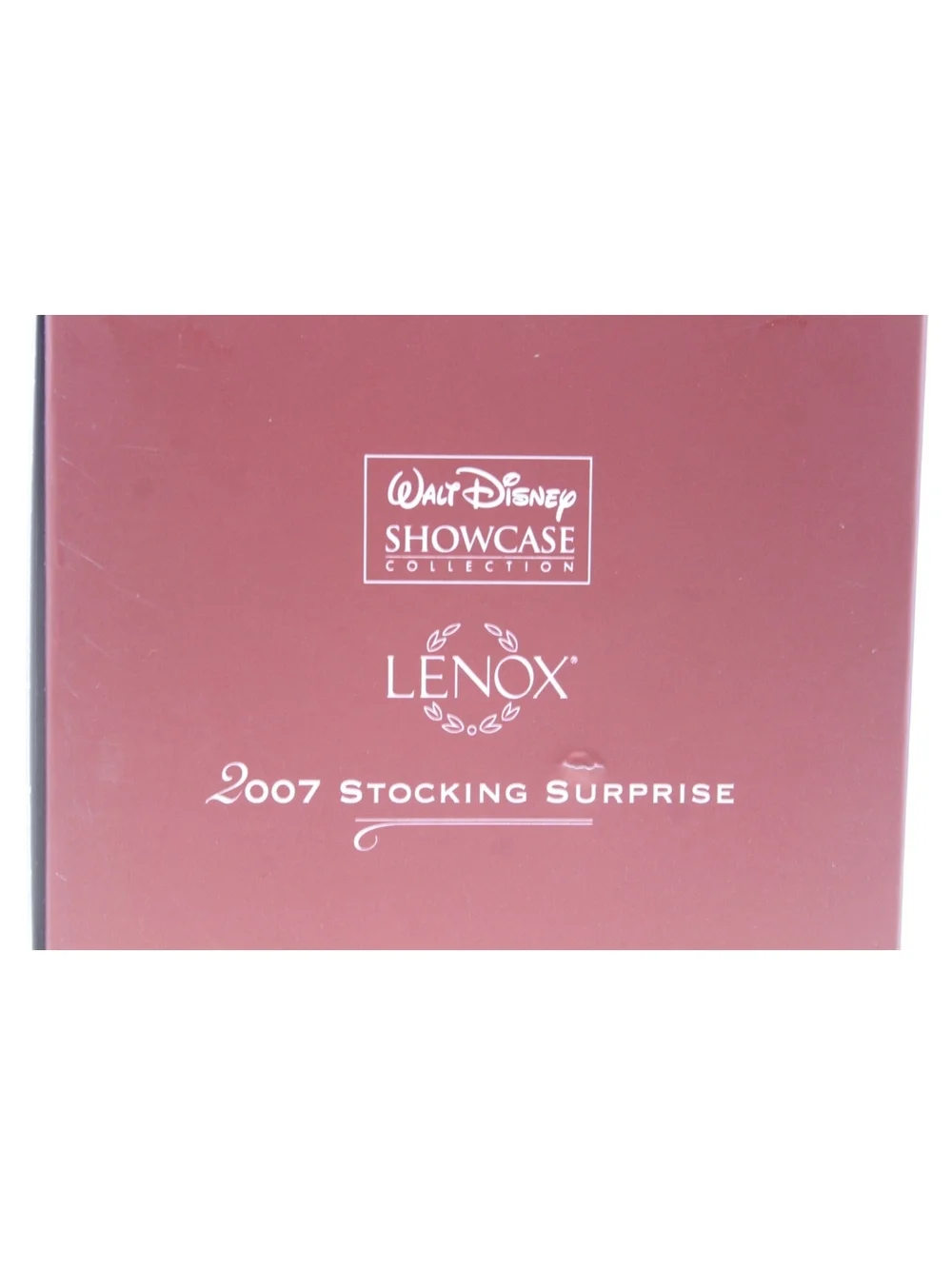 Lenox Disney Winnie The Pooh & Piglet Stocking Surprise 2007 Annual Ornament